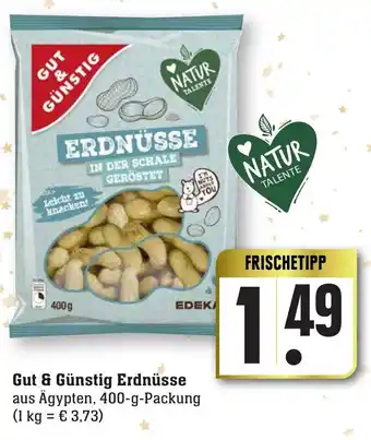 nah & gut Gut & Günstig Erdnüsse 400g Angebot