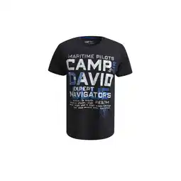 Netto Marken-Discount Camp David Herren T-Shirt - schwarz, Gr. 3XL Angebot