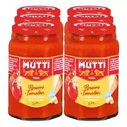 Netto Marken-Discount Mutti Parma Pastasauce mit Rossoro Tomaten mit Parmigiano Reggiano 400 g, 6er Pack Angebot