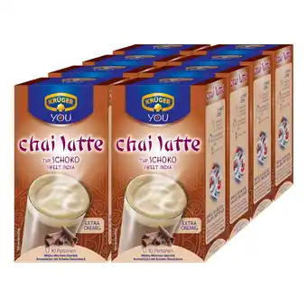 Netto Marken-Discount Krüger YOU Chai Latte Schoko 250 g, 8er Pack Angebot