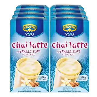 Netto Marken-Discount Krüger YOU Chai Latte Vanille Zimt 250 g, 8er Pack Angebot