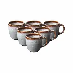 Netto Marken-Discount like. by Villeroy & Boch Kaffeetassen Lave 190 ml 6er Set Angebot