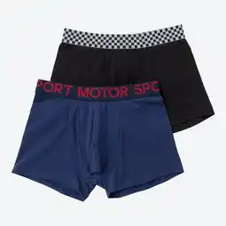 NKD Teener-Jungen-Retroshorts mit Kontrastbund, 2er-Pack Angebot