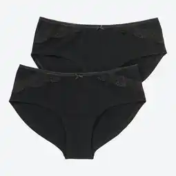 NKD Damen-Panty mit Spitze, 2er-Pack Angebot