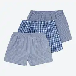 NKD Herren-Webboxershorts mit Muster, 3er-Pack Angebot