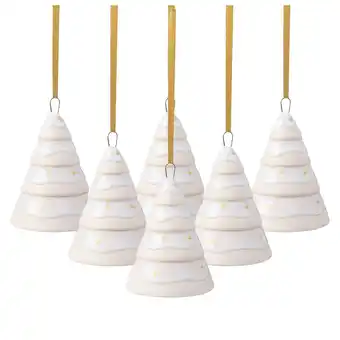 Netto Marken-Discount like. by Villeroy & Boch Ornamente Tannenbaum Winter Glow 6er Set Angebot