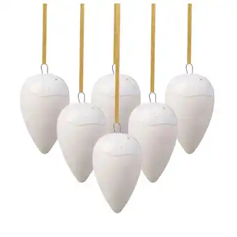 Netto Marken-Discount like. by Villeroy & Boch Ornamente Tropfen Winter Glow 6er Set Angebot