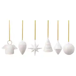 Netto Marken-Discount like. by Villeroy & Boch Ornamente-Set Winter Glow 6er Set Angebot