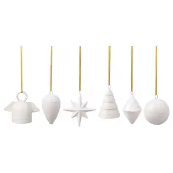 Netto Marken-Discount like. by Villeroy & Boch Ornamente-Set Winter Glow 6er Set Angebot