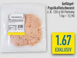 diska Geflügel- Paprikafleischwurst Angebot