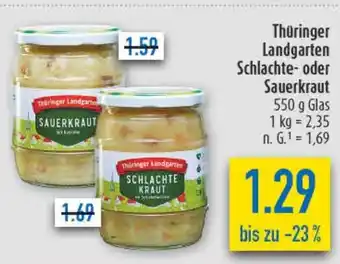 diska Thüringer Landgarten Schlachte- oder Sauerkraut Angebot