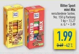 diska Ritter Sport mini Mix Angebot