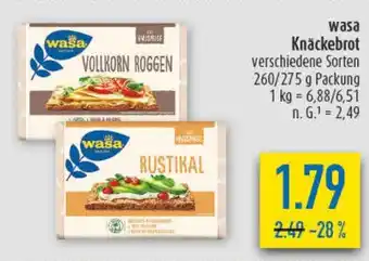 diska wasa Knäckebrot Angebot