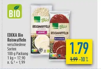 diska EDEKA Bio Reiswaffeln Angebot