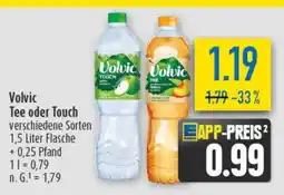 diska Volvic Tee oder Touch Angebot