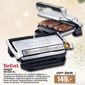 Famila Nord West Tefal Optigrill GC722D XL Angebot