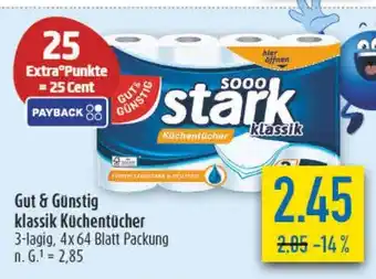 diska Gut & Günstig klassik Küchentücher Angebot