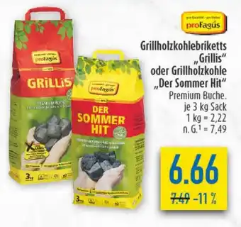 diska profagús Grillholzk oder Grillholzkohle ,,Der Sommer Hit" Angebot