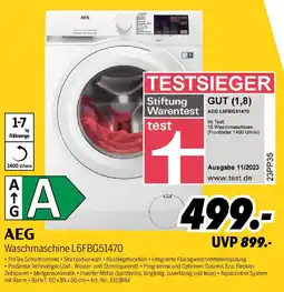 MEDIMAX AEG Waschmaschine L6FBG51470 Angebot