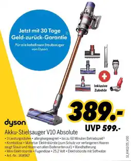 MEDIMAX dyson Akku-Stielsauger V10 Absolute Angebot