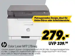 MEDIMAX hp Color Laser MFP 178nwg Angebot