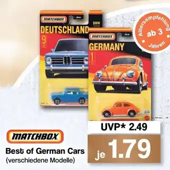 Famila Nord West Matchbox Best of German Cars Angebot