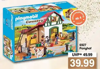 Famila Nord West Playmobil 6927 Ponyhof Angebot