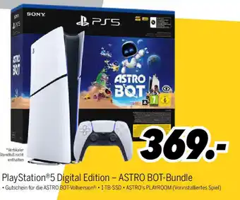 MEDIMAX SONY PlayStation®5 Digital Edition - ASTRO BOT-Bundle Angebot