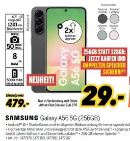 MEDIMAX SAMSUNG Galaxy A56 5G (256GB) Angebot