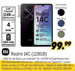 MEDIMAX Xiaomi Redmi 14C (128GB) Angebot