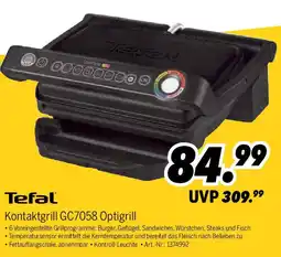 MEDIMAX Tefal Kontaktgrill GC7058 Optigrill Angebot