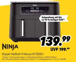 MEDIMAX NINJA Doppel-Heißluft-Fritteuse AF300EU Angebot