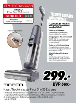 MEDIMAX Tineco Nass-/Trockensauger Floor One S5 Extreme Angebot