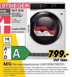 MEDIMAX AEG Wärmepumpentrockner LAVATHERM TR8TEP1 Angebot