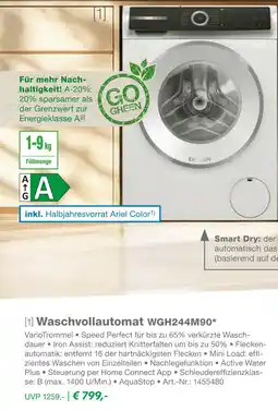 EP Bosch waschvollautomat wgh244m90 Angebot