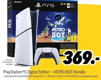 MEDIMAX Sony playstation5 digital edition – astro bot-bundle Angebot