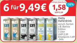 Budni Oatly Haferdrink Angebot