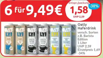 Budni Oatly Haferdrink Angebot