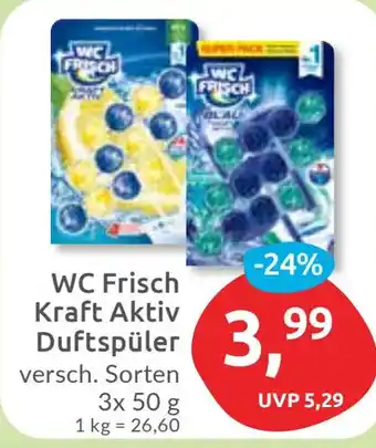 Budni WC Frisch Kraft Aktiv Duftspüler Angebot