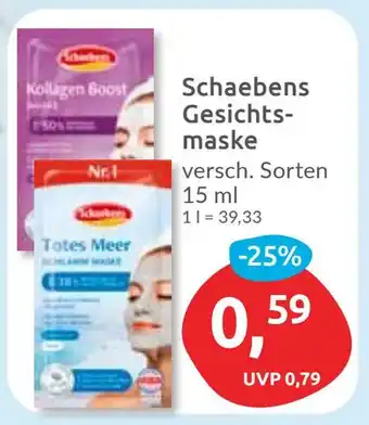 Budni Schaebens Gesichtsmaske Angebot