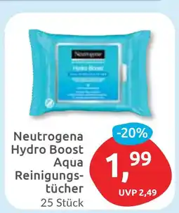 Budni Neutrogena Hydro Boost Aqua Reinigungstücher Angebot