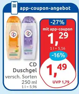 Budni CD Duschgel Angebot