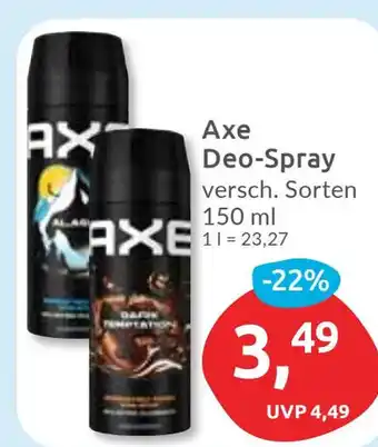 Budni Axe Deo-Spray Angebot