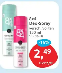 Budni 8x4 Deo-Spray Angebot