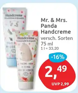 Budni Mr. & Mrs. Panda Handcreme Angebot