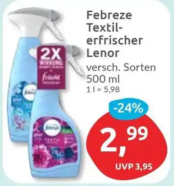 Budni Febreze Textilerfrischer Lenor Angebot