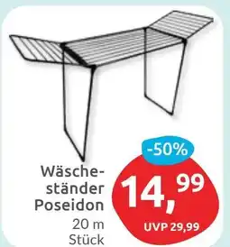 Budni Wäscheständer Poseidon Angebot