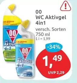 Budni 00 WC Aktivgel 4in1 Angebot