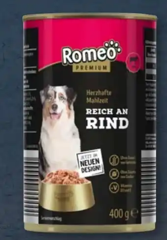 Aldi Süd Romeo Premium Hundenassfutter Angebot