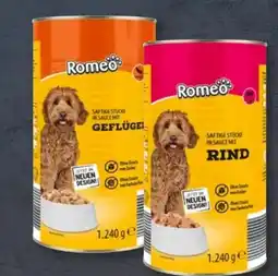 Aldi Süd Romeo Hundenassfutter Rind Angebot